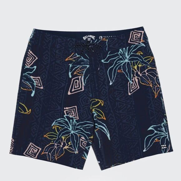 Billabong Sundays Pro Performance 19" Boardshorts Dark Blue NWT in packaging - Picture 1 of 4